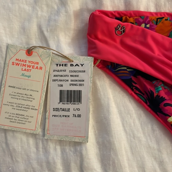 NWT Maaji reversible bikini Size L - Picture 2 of 9
